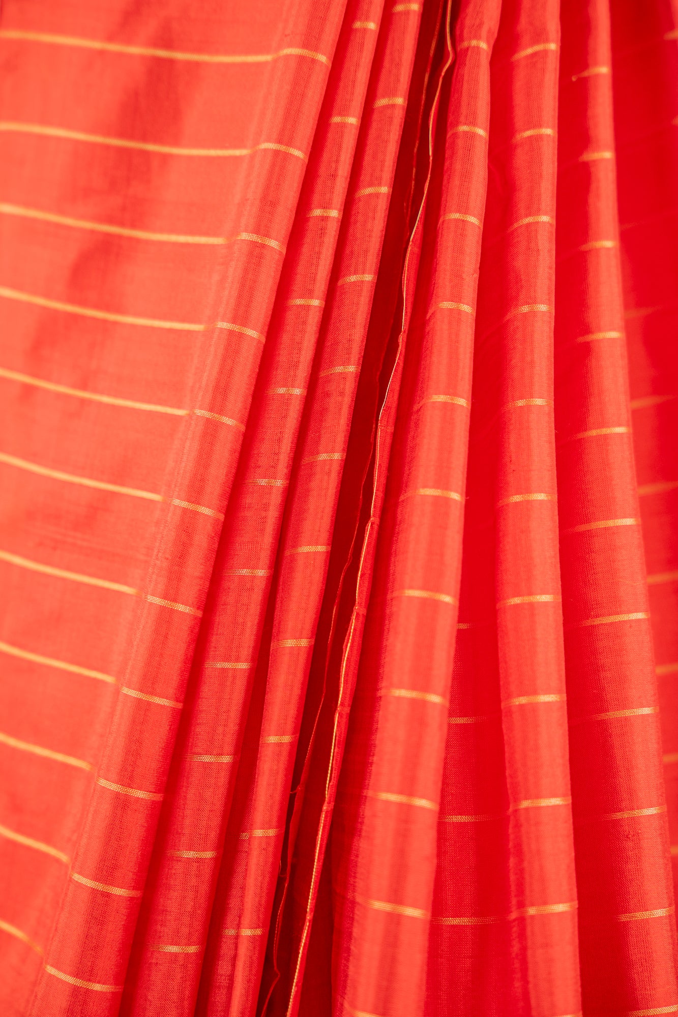 Crimson Red Khandua Silk Saree with Flame Teardrop Ikat Motifs | Odisha Handloom