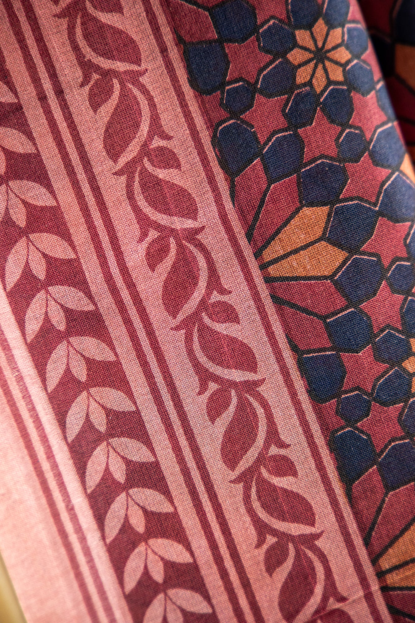 Rich Chocolate Brown / Dark Cocoa base accented with warm Beige and Cream motifs Pure Silk Saree