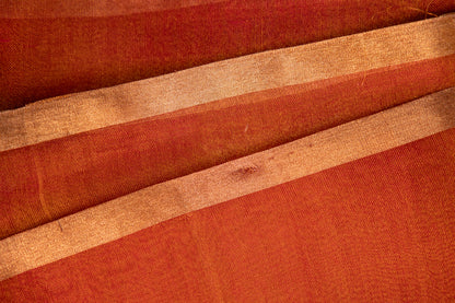 Antique Copper Gold Tissue Silk Saree