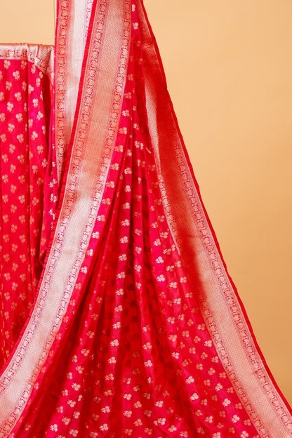 Pure Katan Silk Saree With Grapes Motif