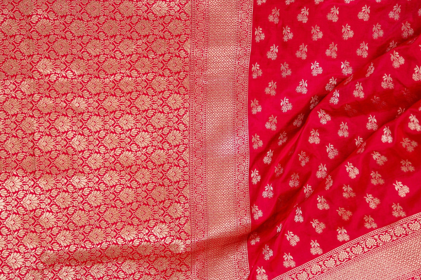 Pure Katan Silk Saree With Grapes Motif