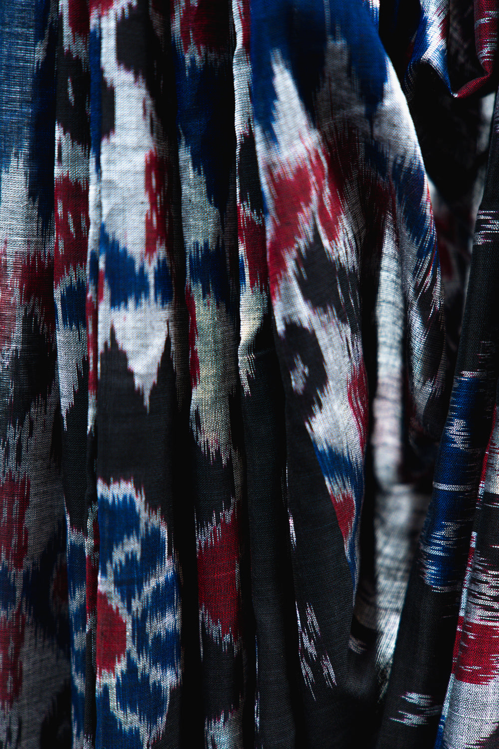 Royal Blue Sambalpuri Cotton Saree with Padma Ikat Medallion