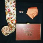 Tribal Art Bhagalpuri Silk  Tie