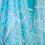 Hand Dyed - Pure Blue - Organza Saree