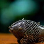 Handcrafted Dhokra Fish Brass Artifact | Traditional Tribal Home Decor