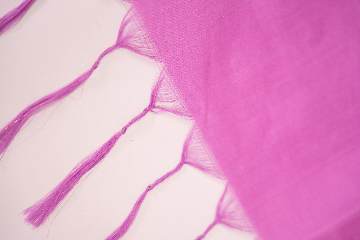 Dusty Lavender Dot Booti Banarasi Dupatta