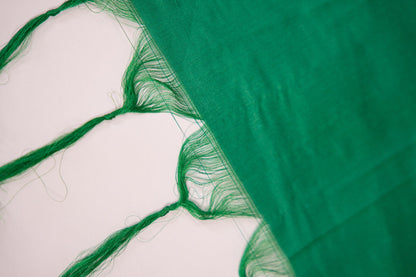 Emerald Green Leaf Booti Banarasi Dupatta