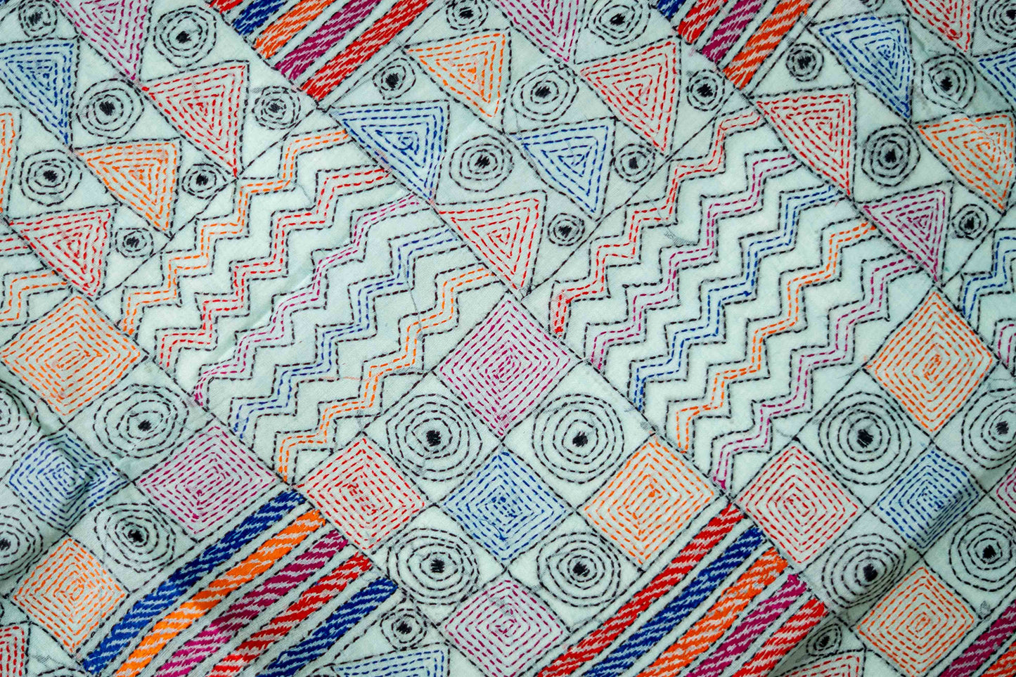 Pure Kantha Cotton Saree