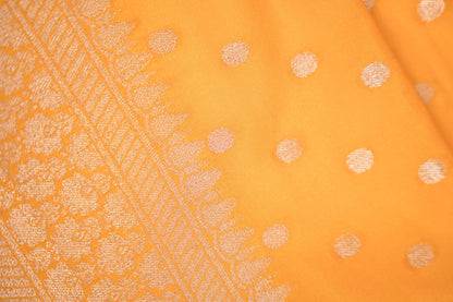Mustard Dot Booti Banarasi Dupatta
