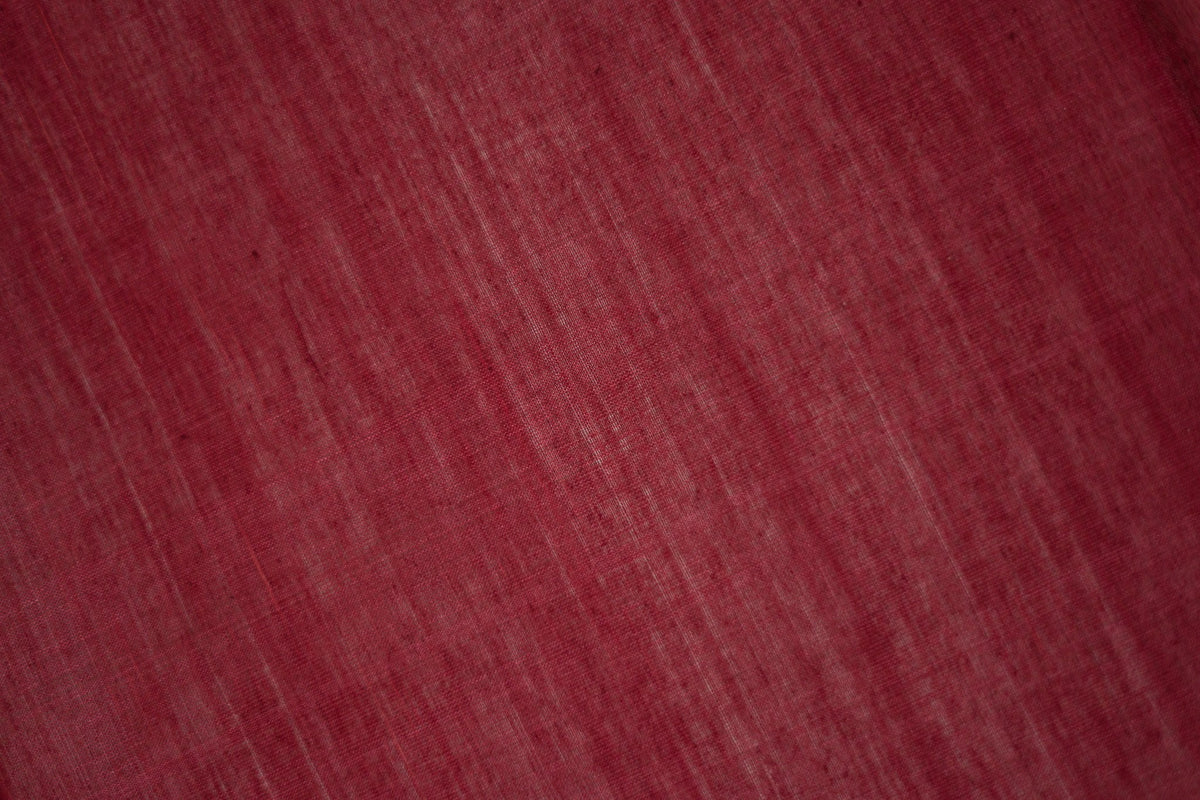 Mustard Wine Temple Border Tussar Saree