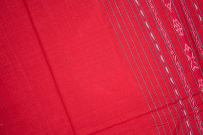 Sea Green Maroon Temple Tussar Saree