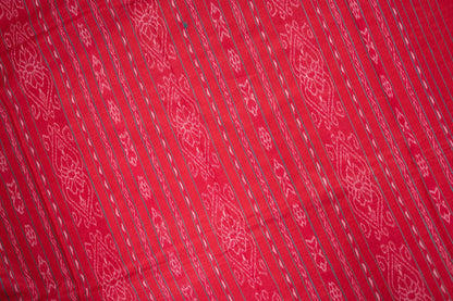 Sea Green Maroon Temple Tussar Saree