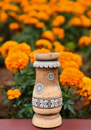 Candle Stand (Wooden & Hand Painted)