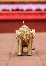 Dhokra box elephant