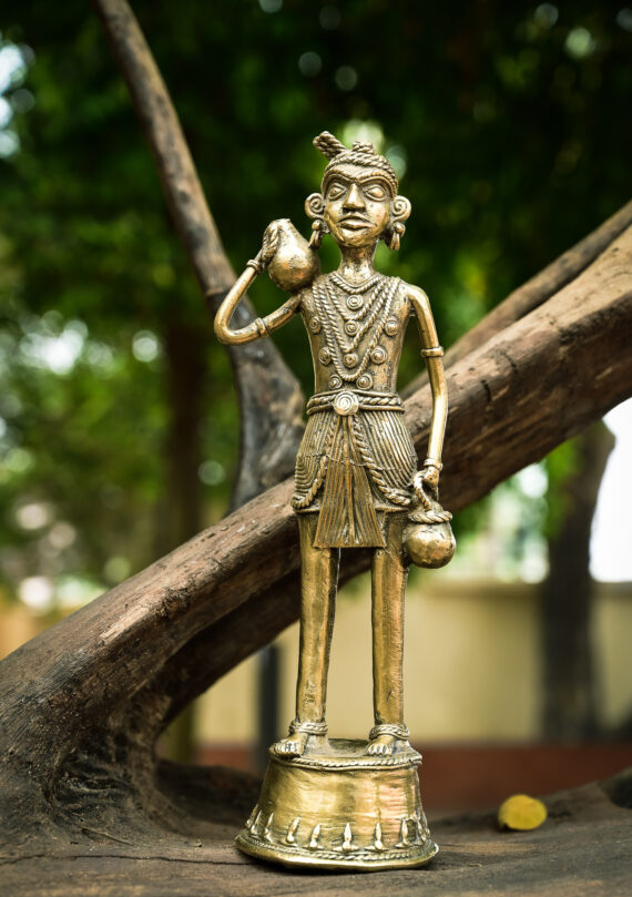 Dhokra Tribal showpiece