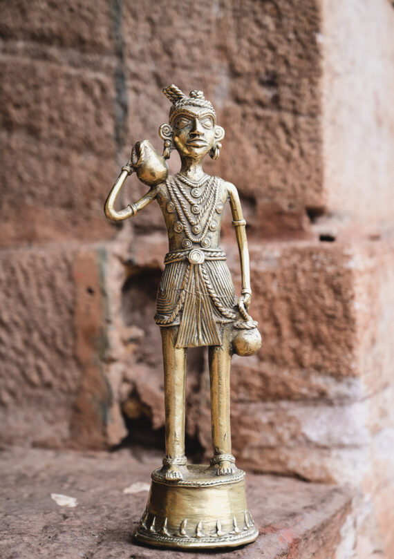 Dhokra Tribal showpiece